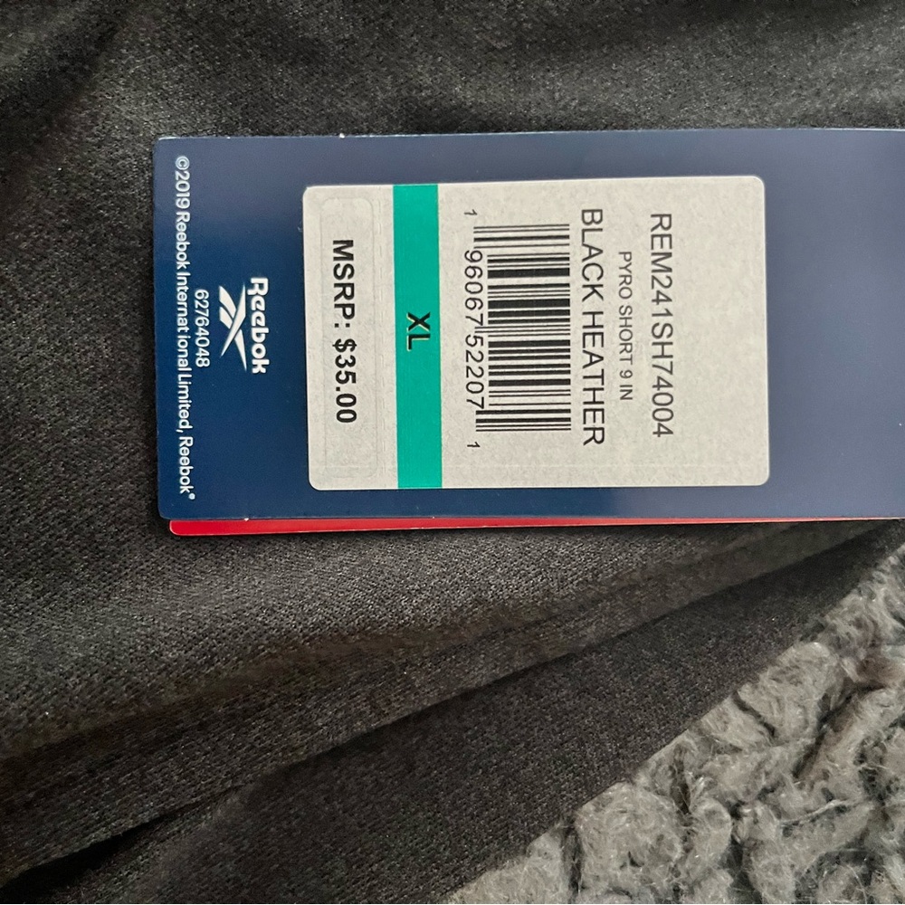 Reebok Men's Black Heather Jacket